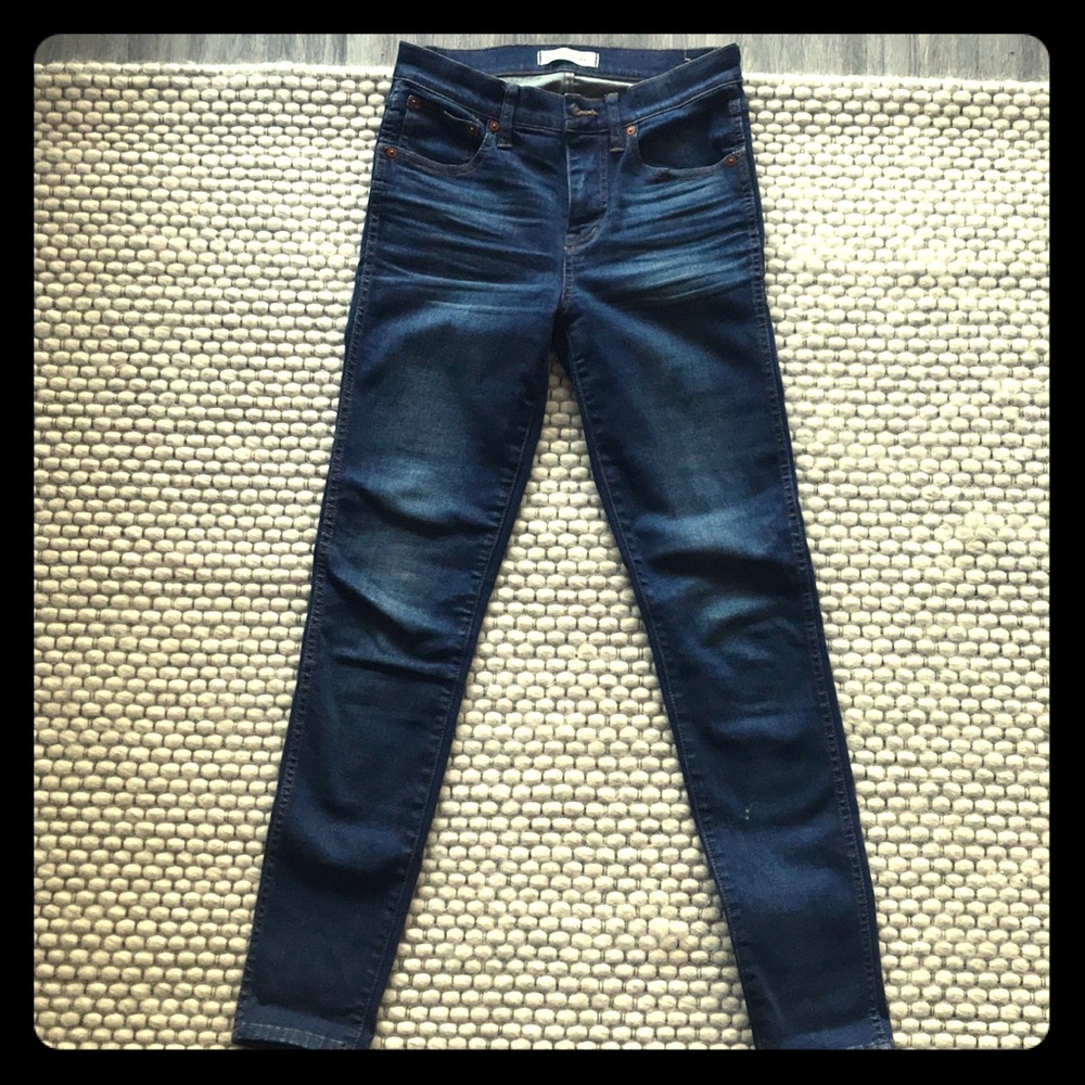Madewell High Riser Skinny Jeans